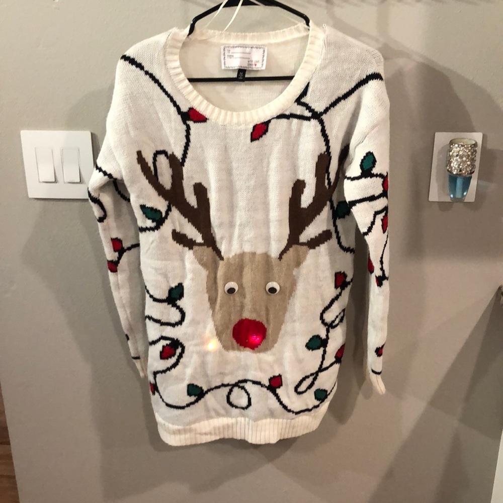 Ugly reindeer Christmas sweater